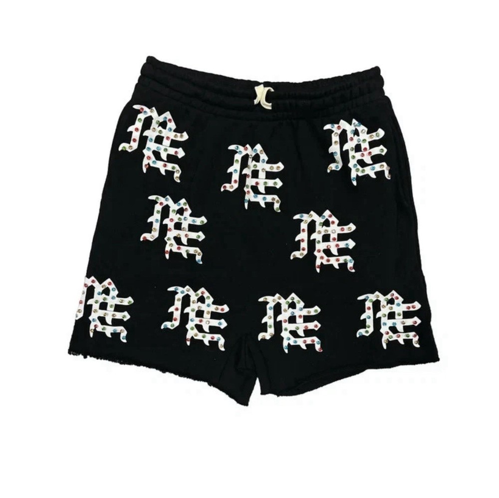 Mixed Emotions BLACK ME LOGO SHORTS
