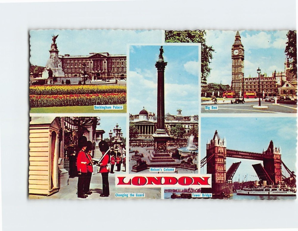 Postcard London England
