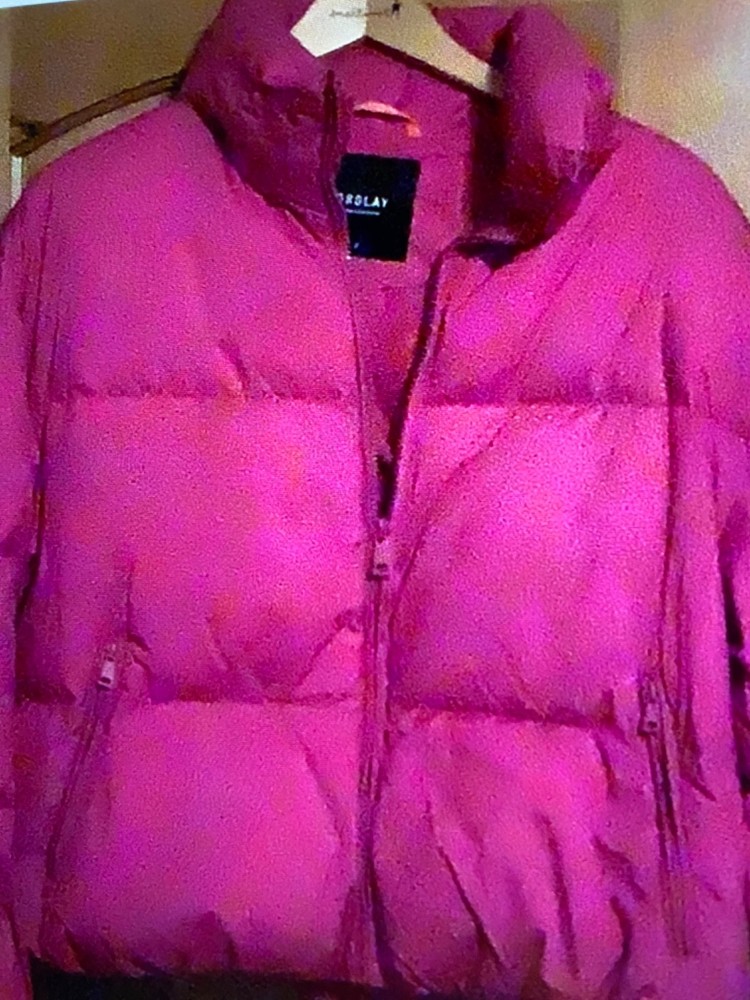 New without tag womens Orlay puffer size s pink