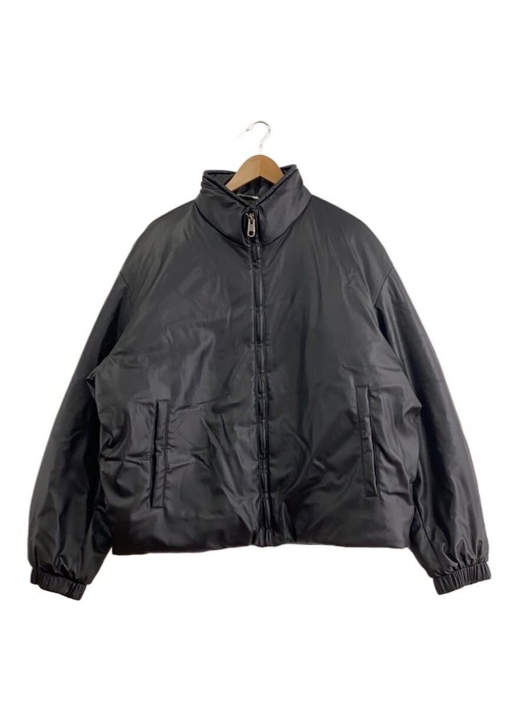 Zara Leather Jacket Blouson/Xl/ Leather/Blk 3499