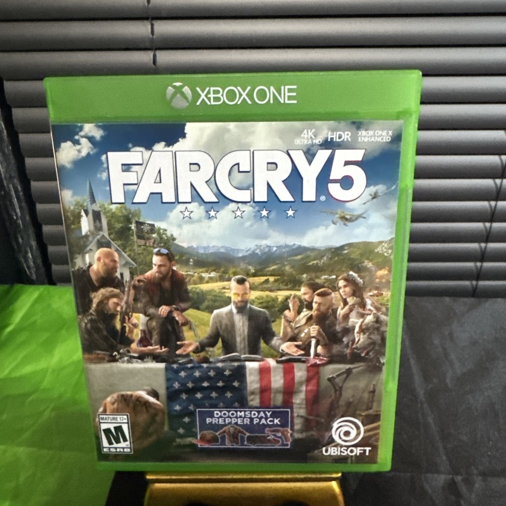 Far Cry 5 Deluxe Edition (Microsoft Xbox One, 2018) (CIB)