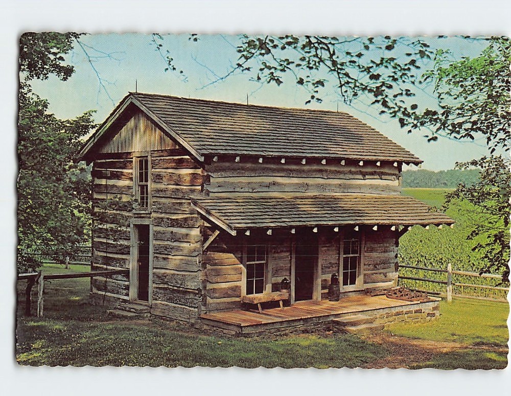 Postcard Still House Conner Prairie Pioneer Settlement Noblesville Indiana USA