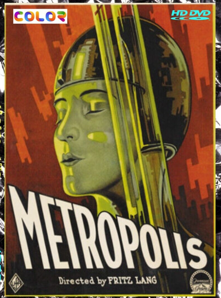 Metropolis  DVD 1927 Complete restored Extended COLORIZED Version Film