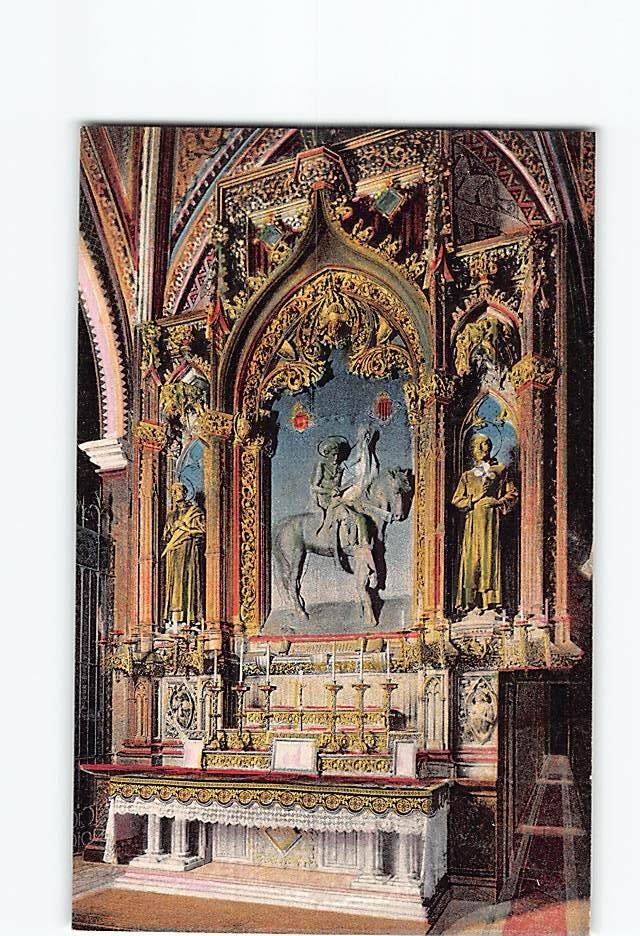 Postcard Altar De San Martin Montserrat British Overseas Territory