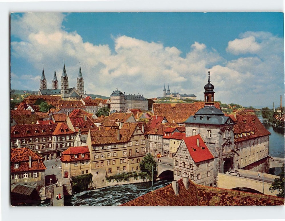 Postcard Altstadt Bamberg Germany