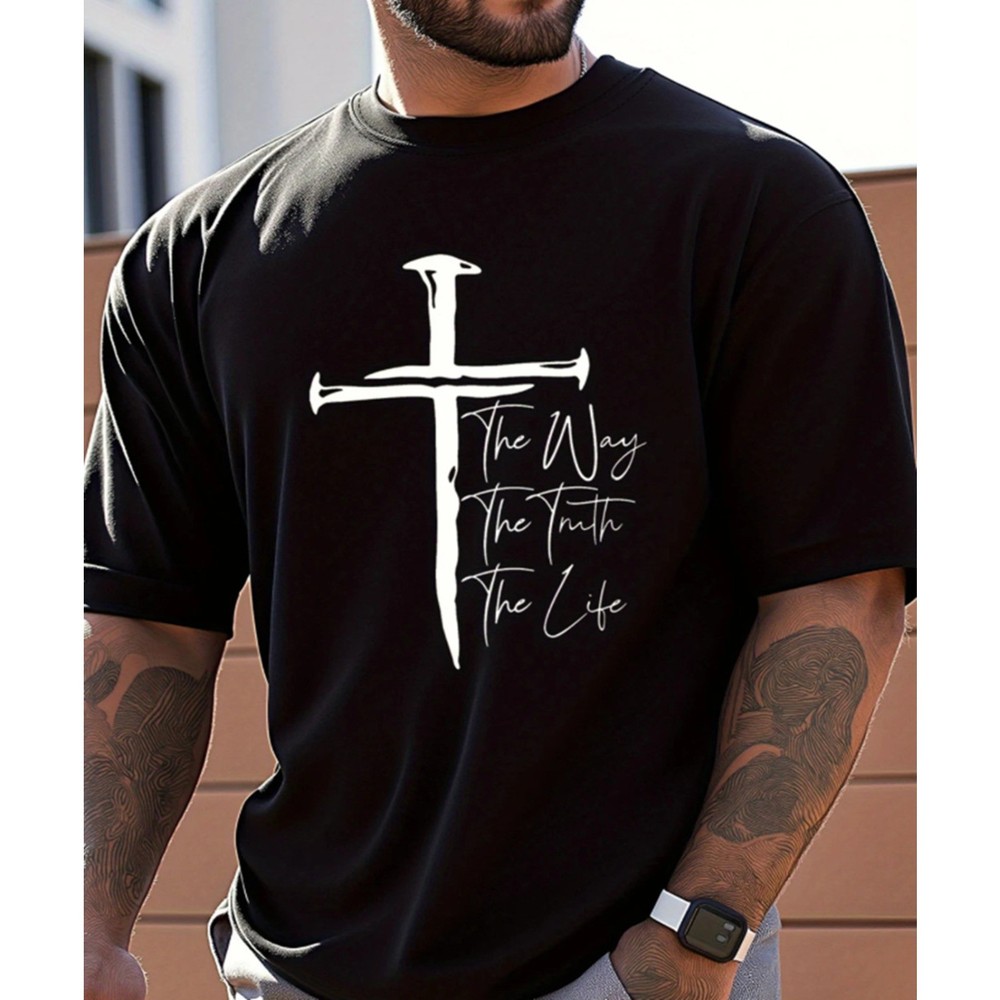 Men's Christian Faith Graphic T-Shirt 
