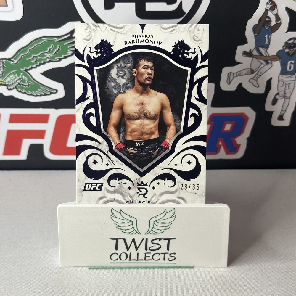 Shavkat Rakhmonov Purple 28/35 2025 Topps Royalty Ufc #98