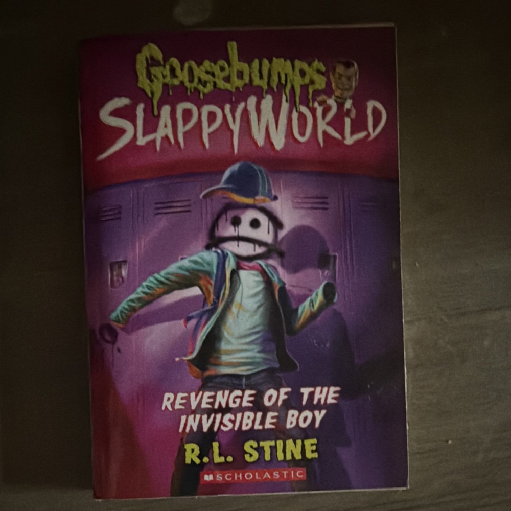 Goosebumps SlappyWorld Revenge of the Invisible Boy R.L. Stine Scholastic PB