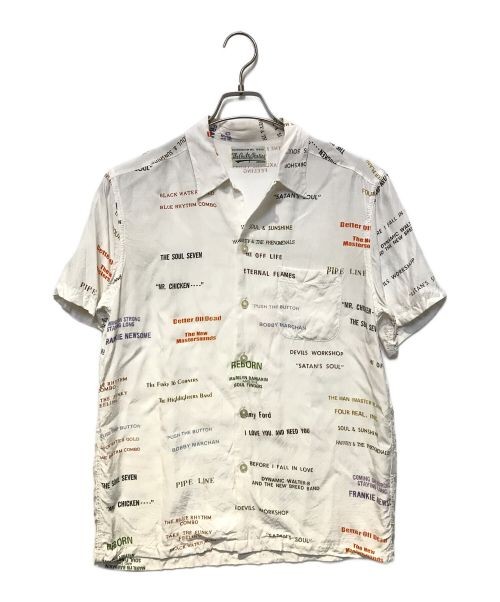 Wacko Maria Rayon Open Collar Shirt Perfect for Summer Size L