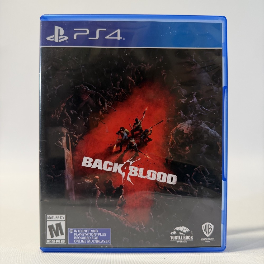 Back 4 Blood PS4 Sony Warner Bros FPS Shooter Zombie Co Op Video Game