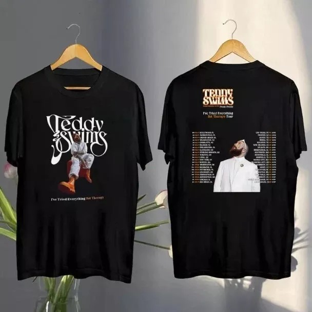 Teddy Swims Graphic Shirt, Teddy Swims Tour 2025 T-Shirt
