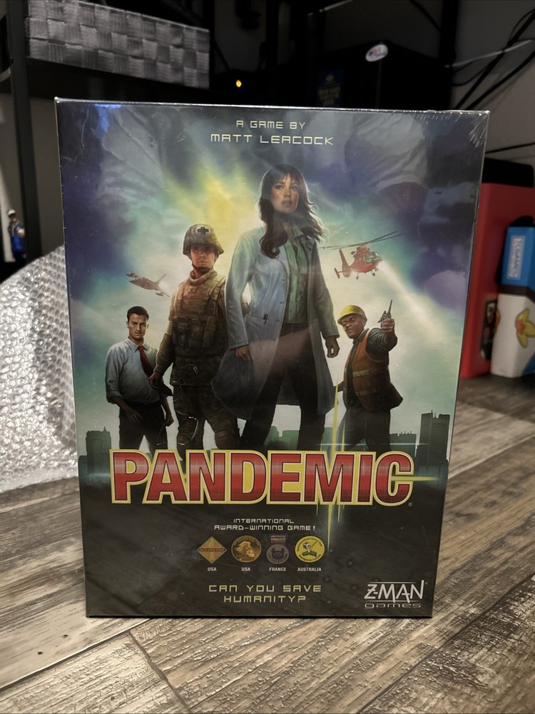 Pandemic Board Game Matt Leacock Game Z-Man Games 2013 Edition New & Sealed