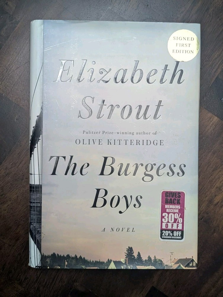 Burgess Boys: A Novel by Elizabeth Strout (2013, Hardcover), Very Good Condition