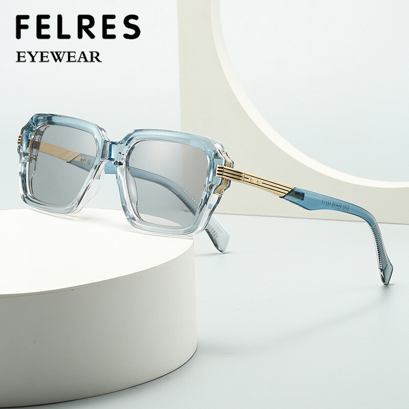 Men’s Square UV Protection Sunglasses for Driving, Travel, and Outdoor Shade