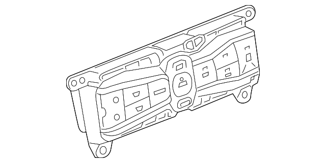 Genuine Nissan Heater Control 27500-6WK0A