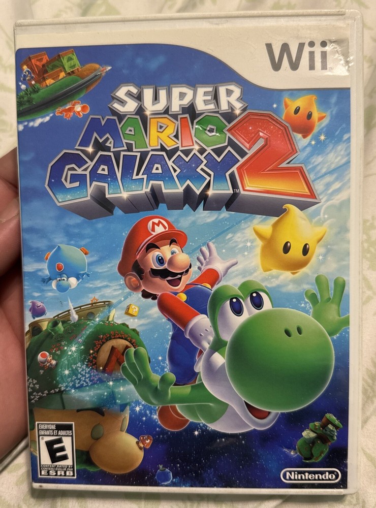 Super Mario Galaxy 2 (Nintendo Wii, 2010) Complete Tested Works Plz Read