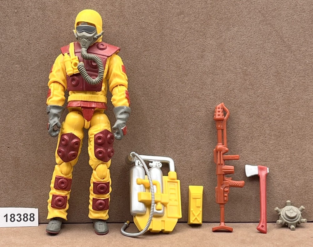 G.I. Joe 2011 BLOWTORCH (V4) Flamethrower 3.75 inch Figure