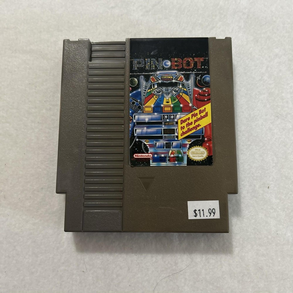 Pinbot (Nintendo Entertainment System, 1990) NES TESTED