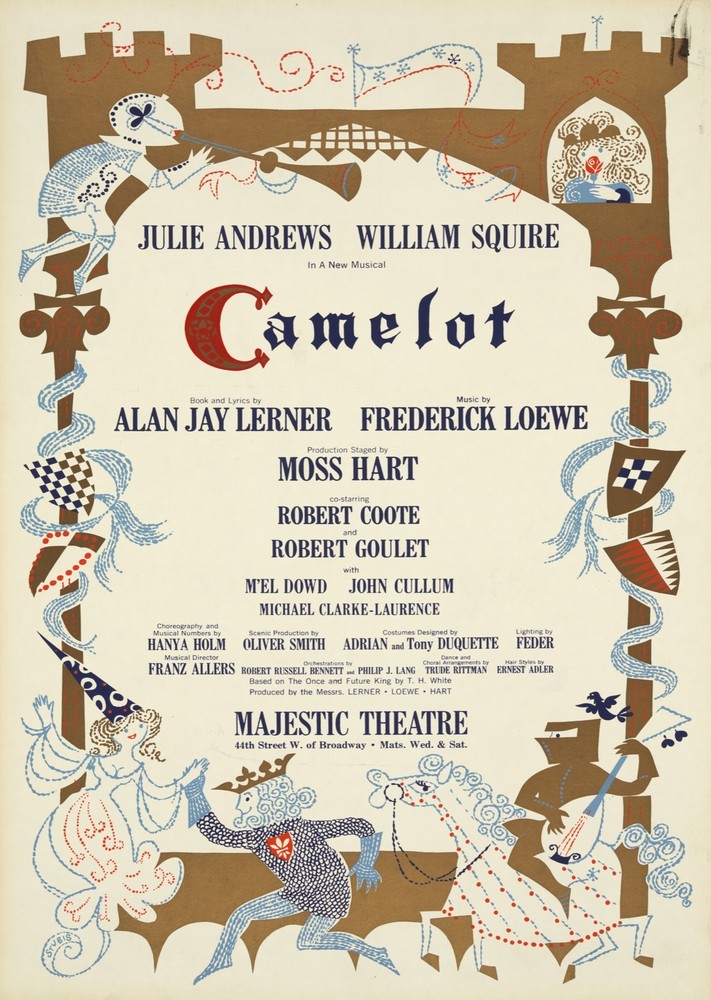 9742.Decoration Poster.Room Wall art.Home interior decor.Camelot Musical Comedy