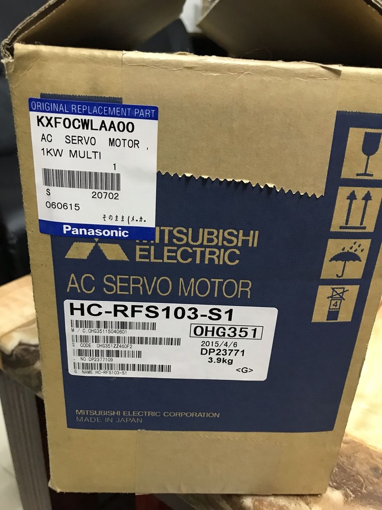 1PC New Mitsubishi HC-RFS103-S1 Servo Motor In Box Sealed