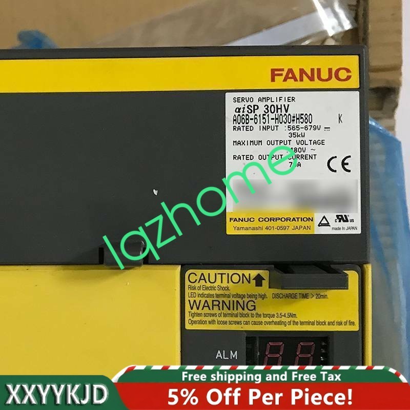1PCS FANUC A06B-6151-H030 Servo Drive A06B6151H030 new via FedEx or DHL