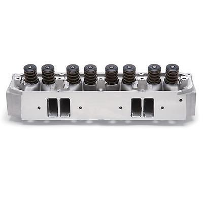 Edelbrock 60185, One Natural Aluminum Bbm Perf. Rpm Cylinder Head 210Cc Assemble