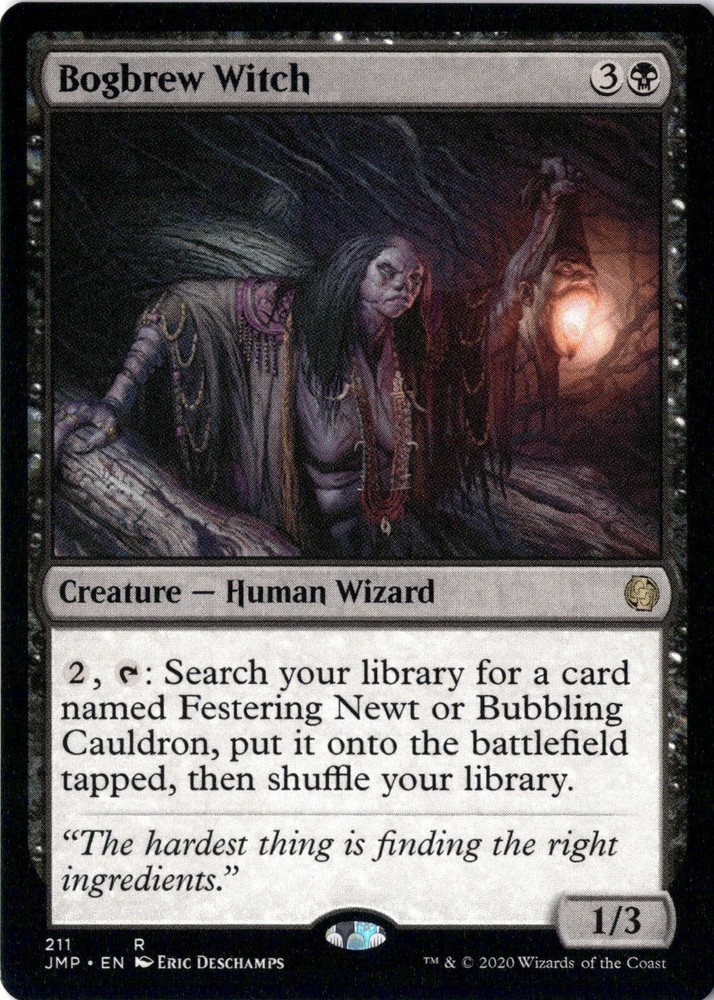 Bogbrew Witch NM/M* Jumpstart ENGLISH 211 mtg -UnltdCards