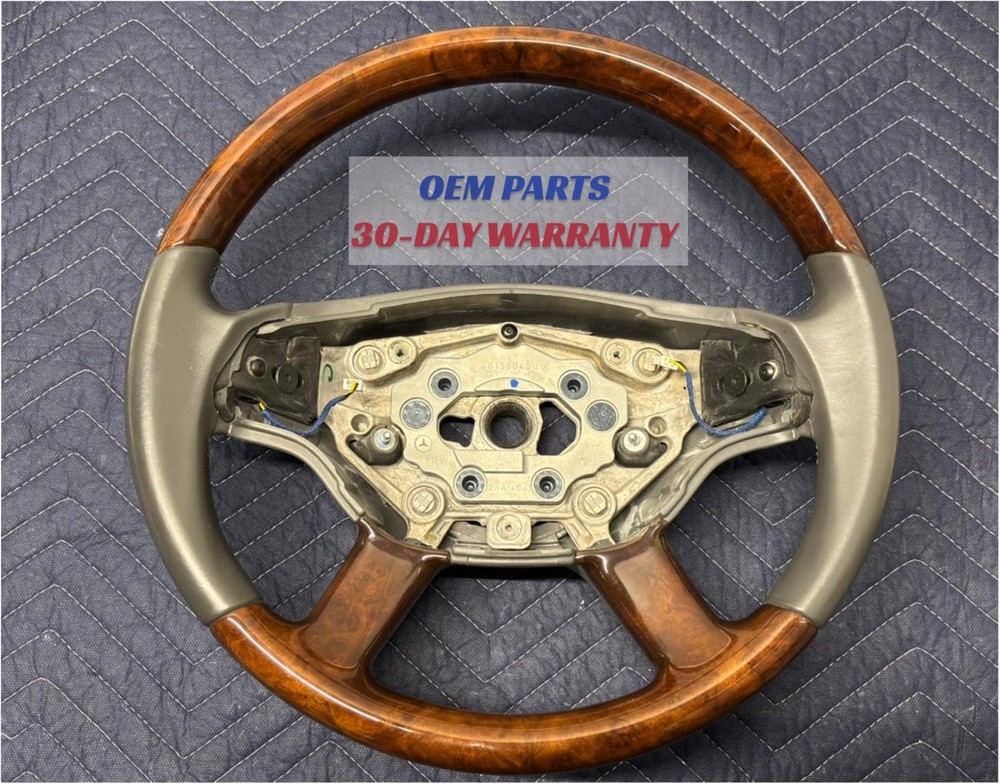 🔺 OEM Mercedes 2214603003 4 Spoke Driver Left Side Steering Wheel S550 W221