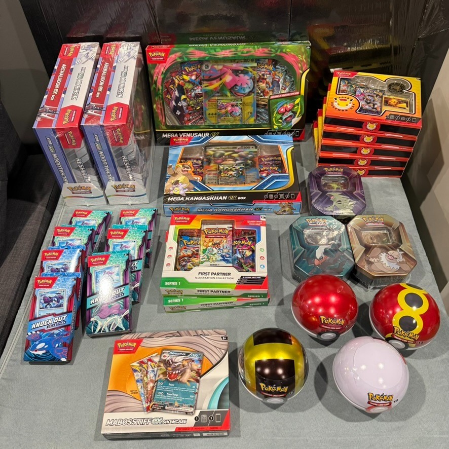 Pokemon TCG MISC BOXES - First Partners/Pokemon Day/Venusaur/Kangaskhan SEALED