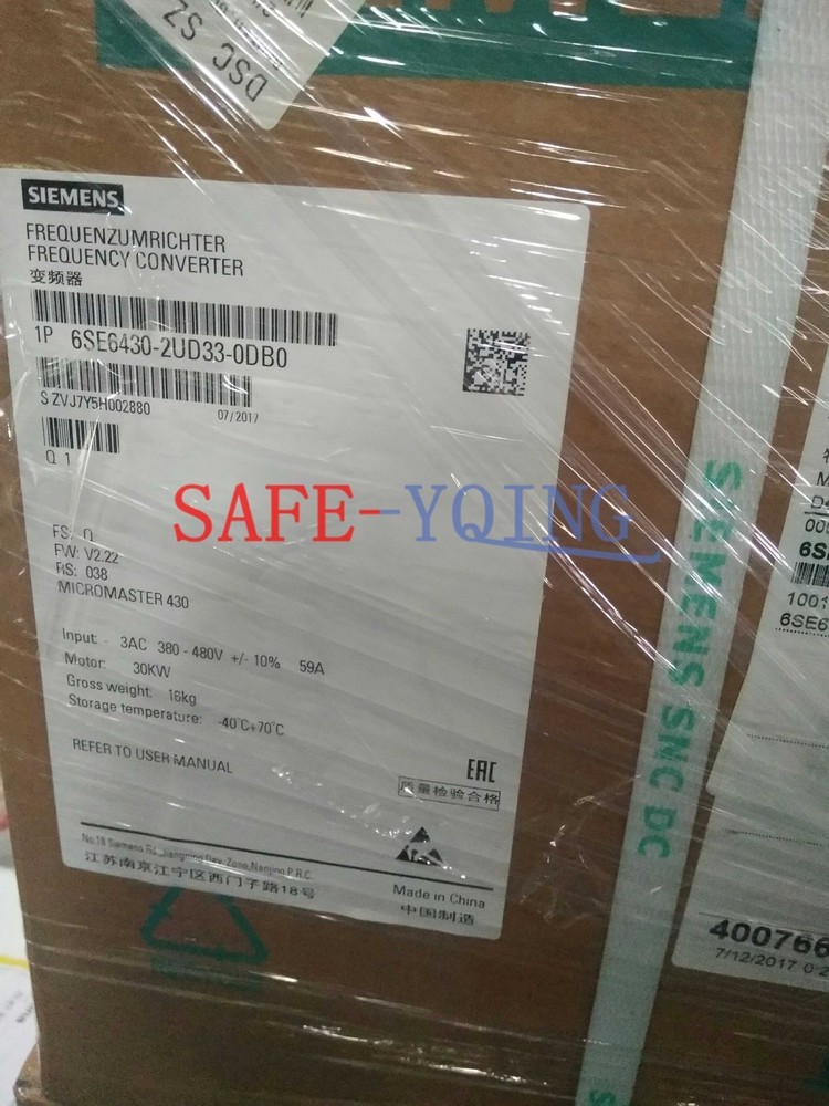 ONE NEW 6SE6430-2UD33-0DB0 6SE6 430-2UD33-0DB0 *yt