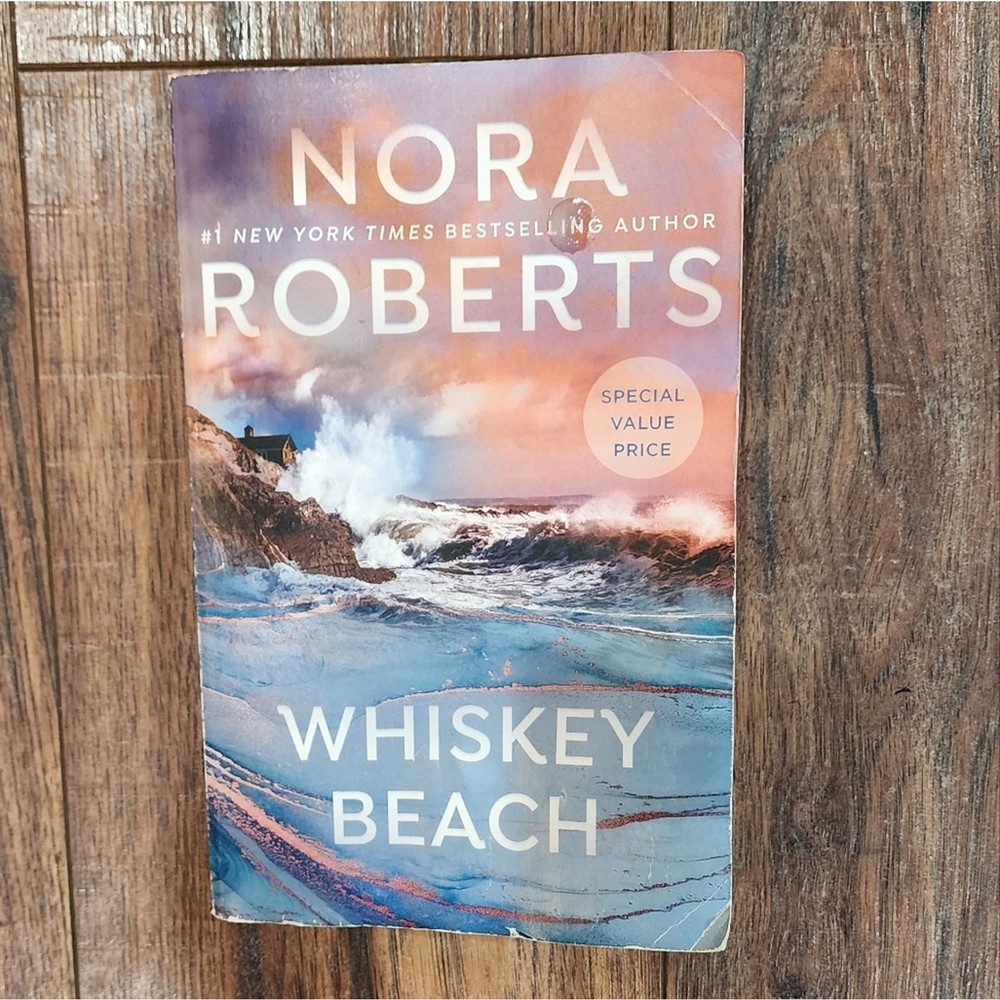 Whiskey Beach Nora Roberts Paperback Adult Fiction Romance Novel Paperback Book