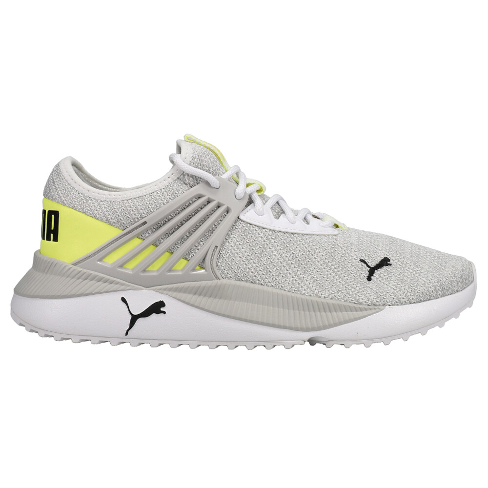 Puma Pacer Future Doubleknit Lace Up  Mens Grey Sneakers Casual Shoes 384839-03