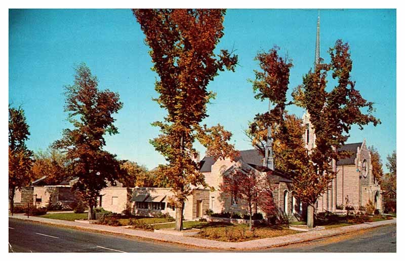 Postcard CHURCH SCENE Boise Idaho ID m/09 AP0336
