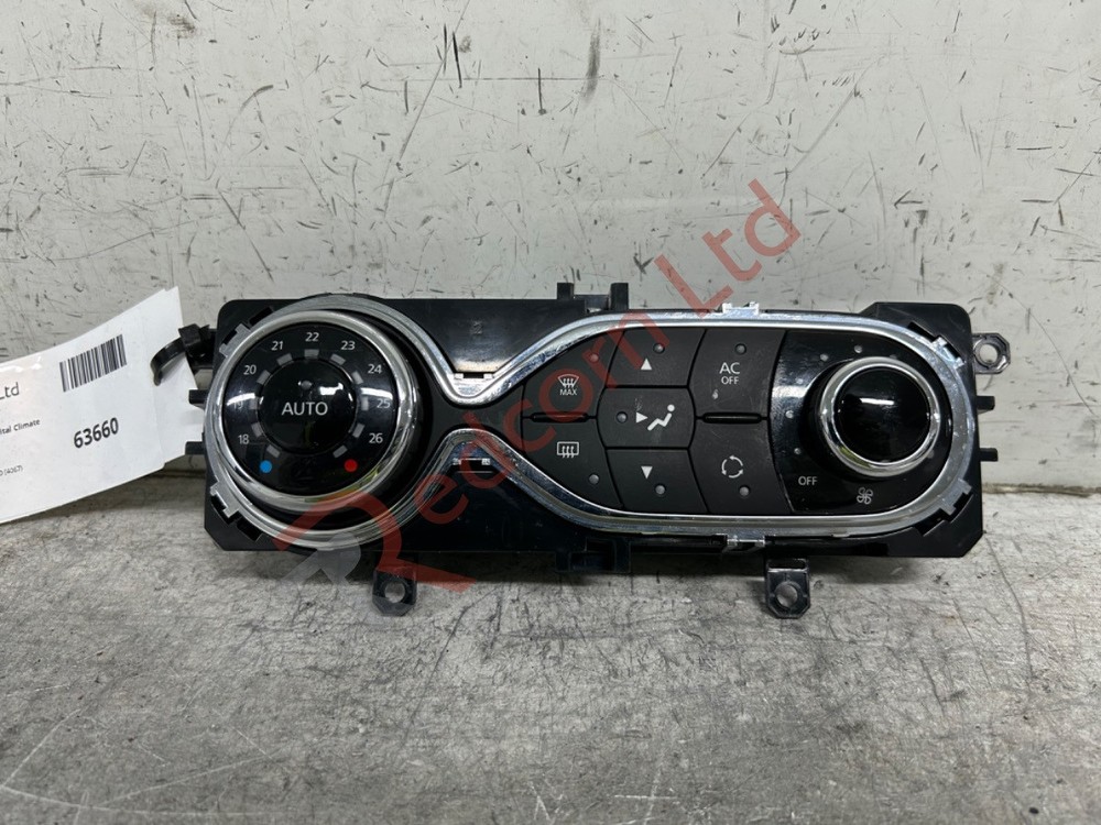 2012-2017 Renault Clio Digital Climate Control Panel 0.0 Upgrade