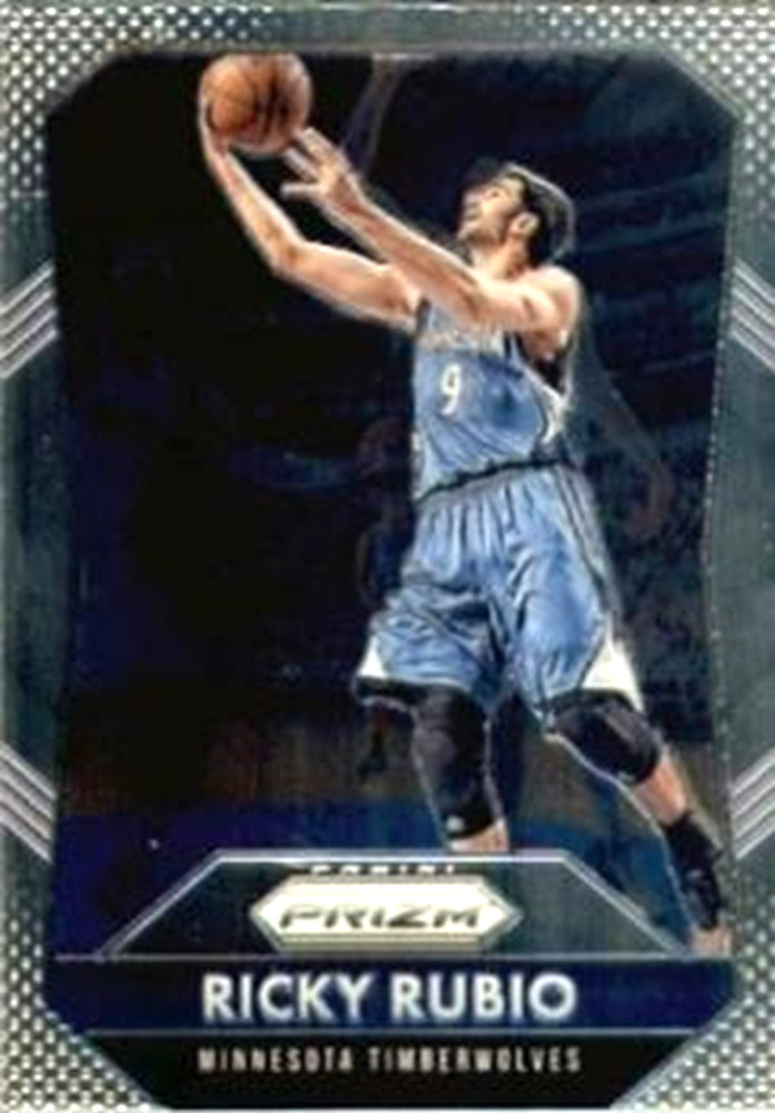 2015-16 Panini Prizm #224 Ricky Rubio Minnesota Timberwolves