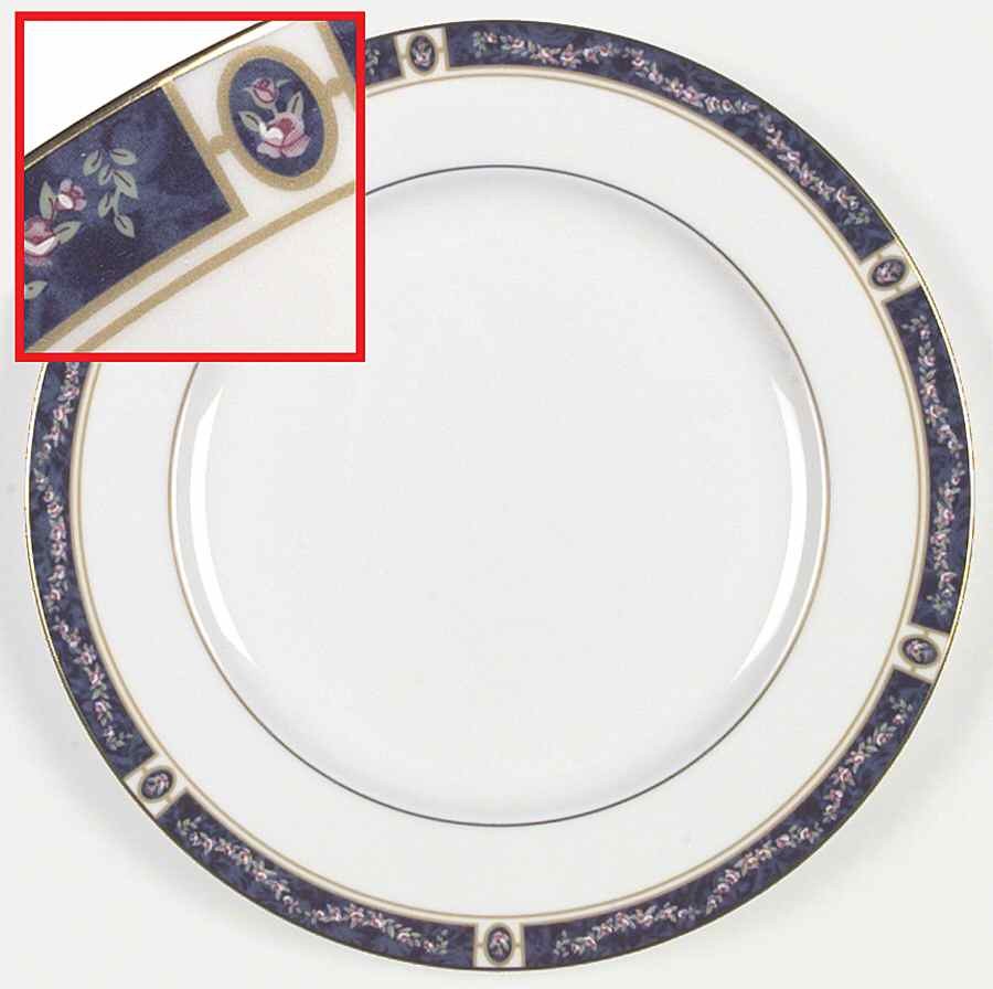 Pfaltzgraff Teal Garland Dinner Plate 515724