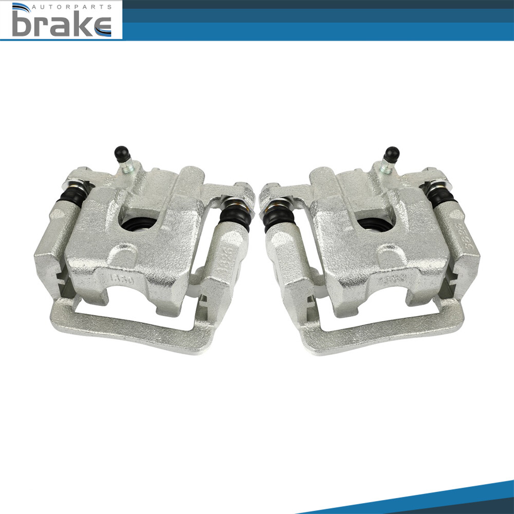 2001-2006 Acura MDX Rear Brake Calipers with Brackets - Pair of 2