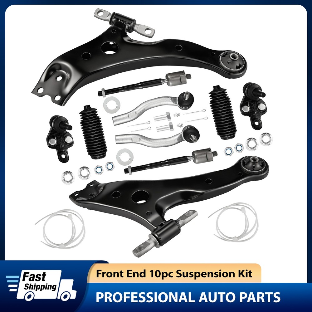 Front Lower Control Arms Sway Bars Tie Rods For Toyota Camry Solara Lexus ES330