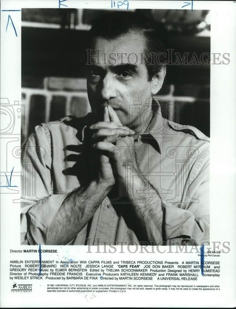 1991 Press Photo Martin Scorsese, Director of 