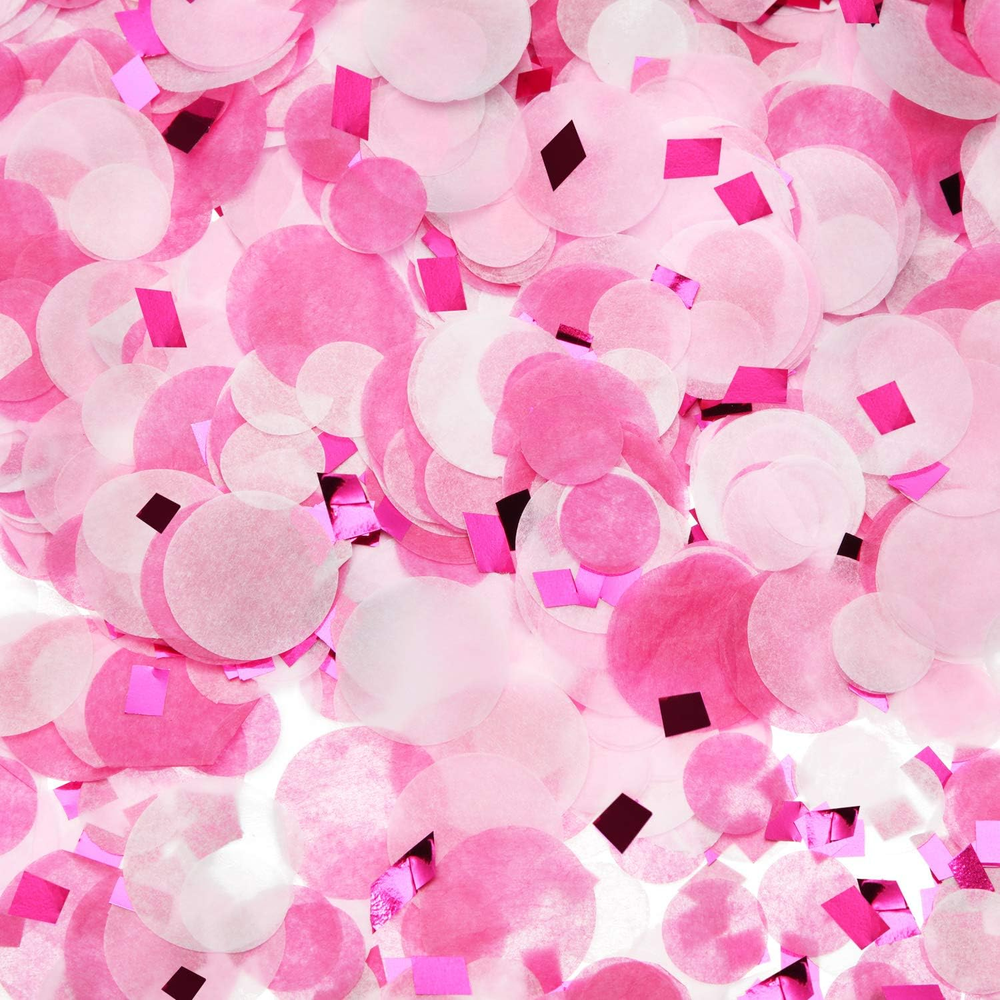 round Tissue Paper Table Confetti Dots for Wedding Birthday Party Decoration, 1.
