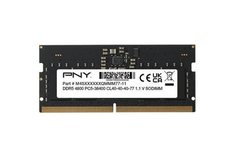 PNY 8GB DDR4 2400 DIMM PC4-19200 8GBU1X08JGGG39-12-K Laptop RAM