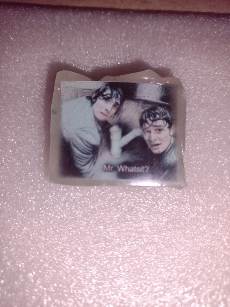 STRANGER THINGS 5 MIKE AND WILL MR.WHATSIT 80's GLOW PIN. HANDMADE. NEW