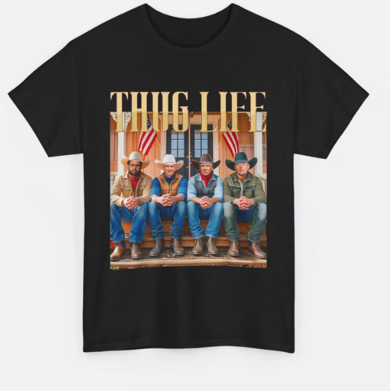 Thug Life Trump Vance Kennedy Elon T-Shirt