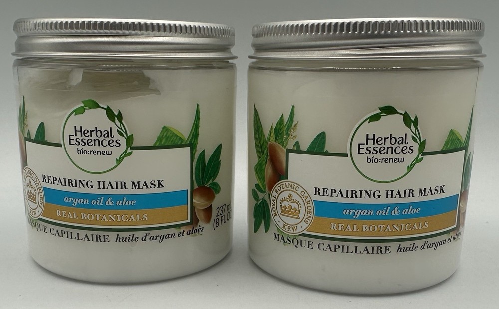 Herbal Essences Argan Oil & Aloe Repairing Hair Mask 2-Pack 8oz