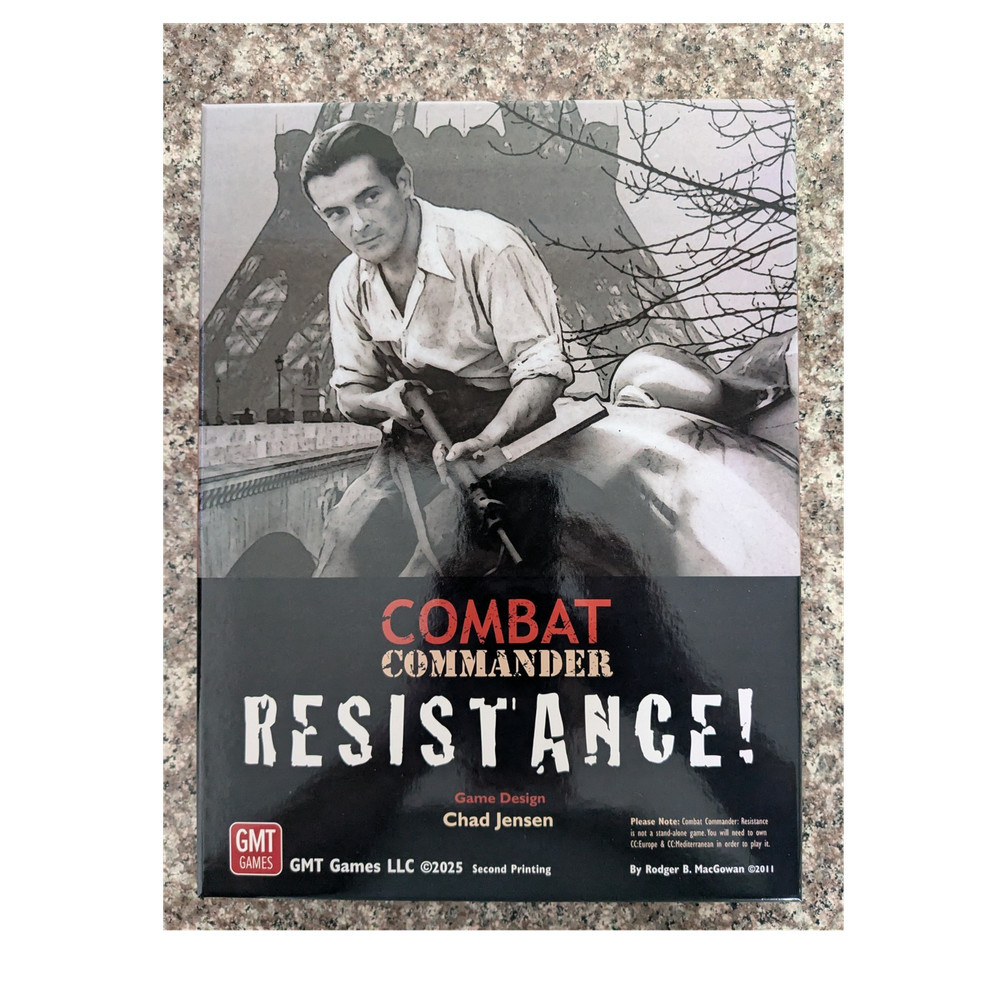 Combat Commander: Resistance 2nd Edition (2025) GMT Games Board Game