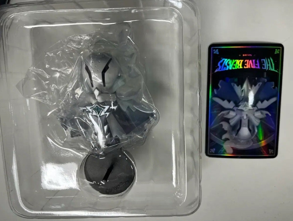 Cookie Run Kingdom Super Rare Secret Figure White Silent Salt Cookie Limited New