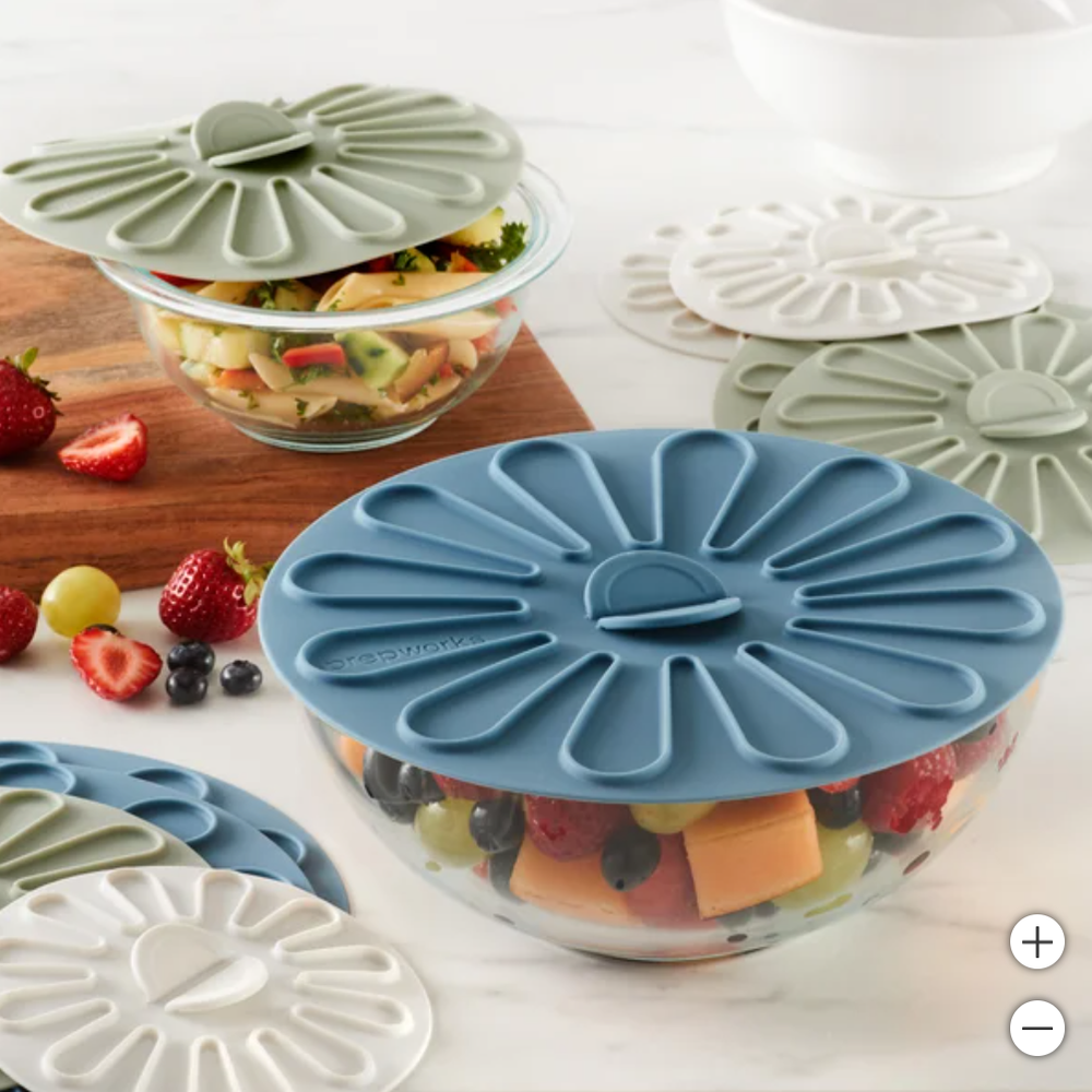 Prepworks Multi-function Silicone Lid Set  10 pcs - NEW