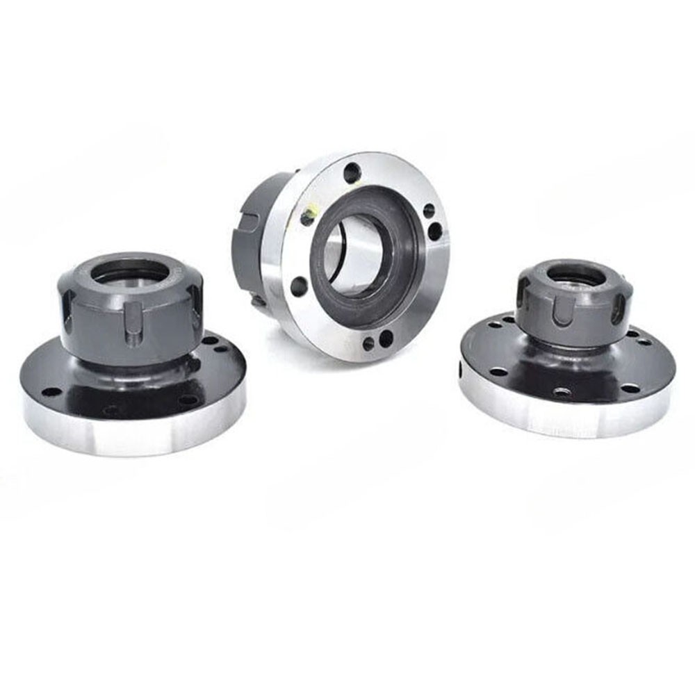 1PC 80/100mm Diameter ER-16 ER-25 Collet Chuck Compact Lathe Holder For Milling