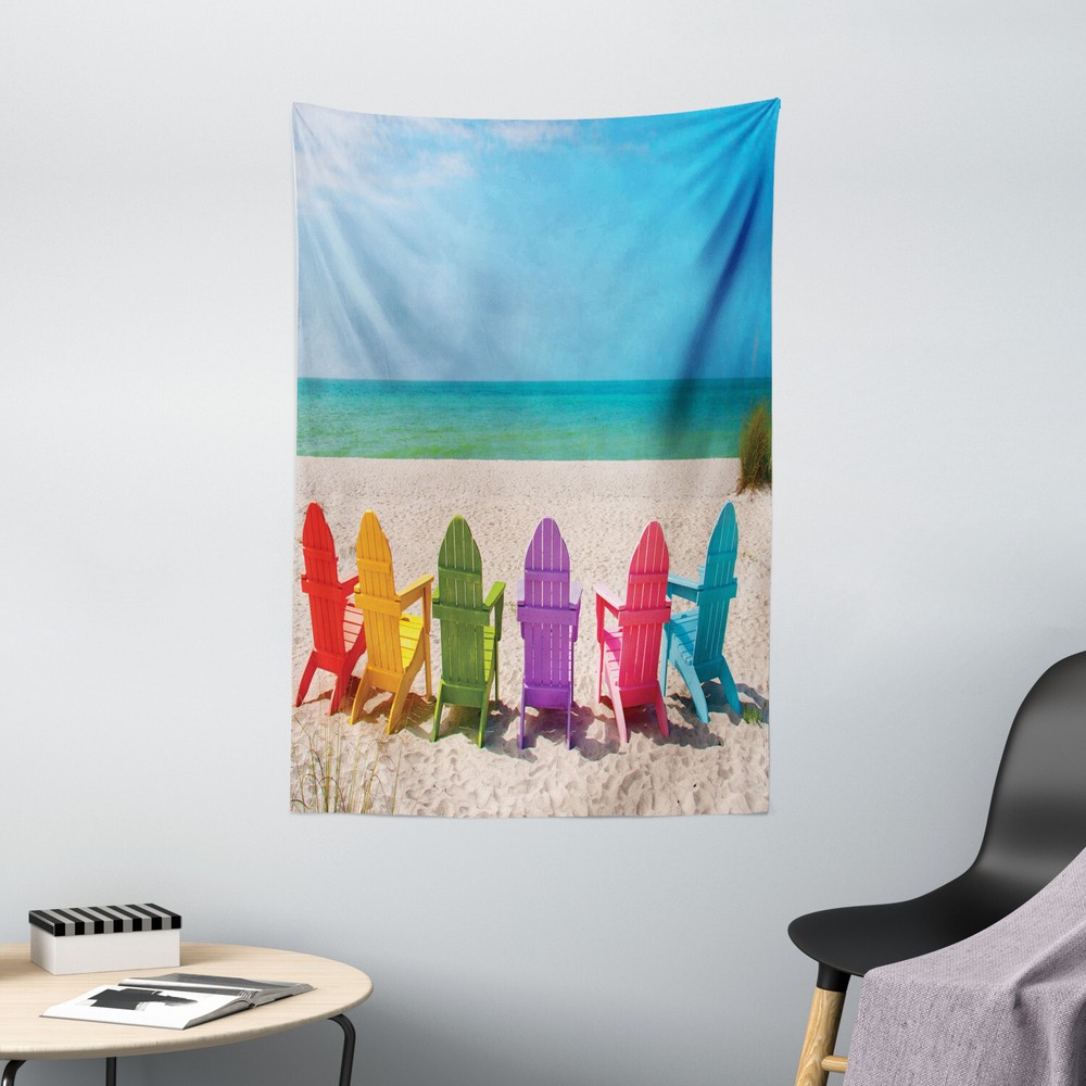 Beach Tapestry Summer Season Vacation Print Wall Hanging Decor
