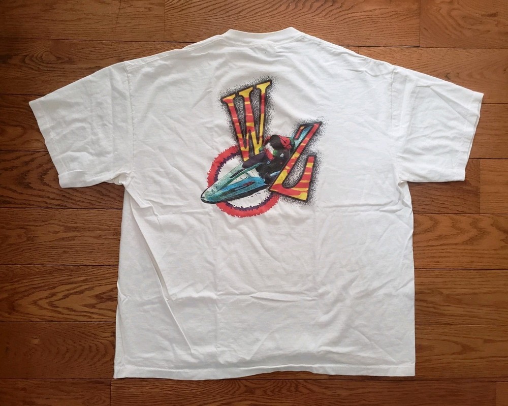 Skat Trak Jet Ski World Finals Vintage 1993 USA 2XL Jetski 550 T-Shirt